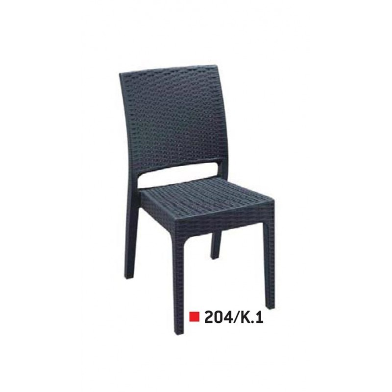 Metal, aluminum, polypropylene seats